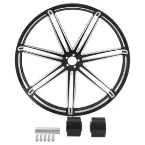 fsmotouk 23' Front Wheel Rim & Dual Disc Hub Fit For Harley Touring Road Glide 2008-2023