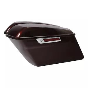 fsmotouk Hard Saddlebags Fit For HARLEY Touring Road Glide 2014-2022 Twisted Cherry