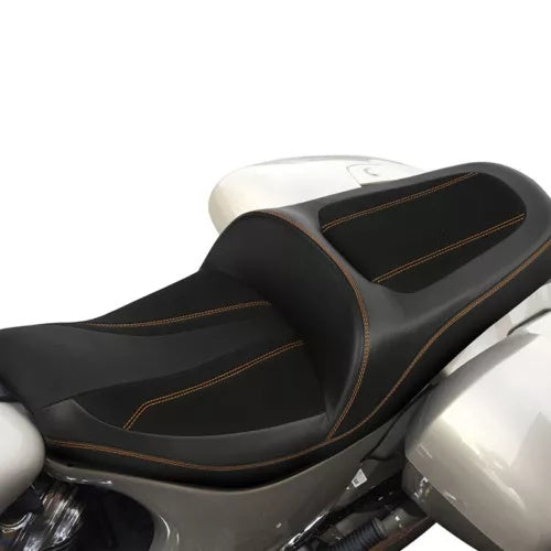 fsmotouk Drive Passenger Seat Fit For Indian Chieftain Dark Horse 2016-2024 Black