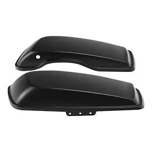 fsmotouk Hard Saddlebag Lids Fit For Harley Touring Street Glide 2014-2022 Black Denim