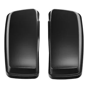 fsmotouk Hard Saddlebag Lids Fit For Harley Touring Street Glide 2014-2022 Black Denim