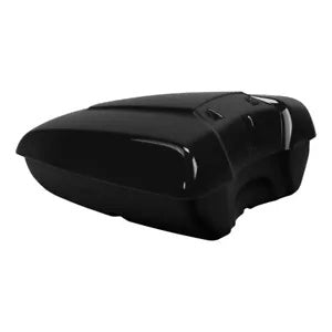 fsmotouk Gloss Black Low Profile Pack Trunk Fit For Indian Chieftain Limited 2017-2023