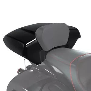 fsmotouk Gloss Black Low Profile Pack Trunk Fit For Indian Chieftain Limited 2017-2023