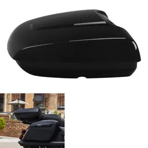 fsmotouk Gloss Black Low Profile Pack Trunk Fit For Indian Chieftain Limited 2017-2023