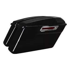 fsmotouk Hard Saddlebags 5x7"Speaker Cutouts Fit For Harley Touring Road Glide 2014-2024