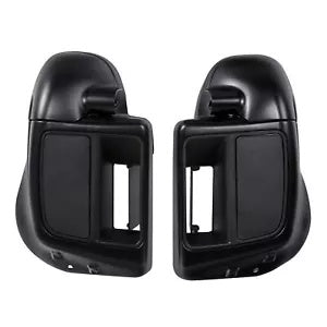 fsmotouk Lower Vented Fairings Fit For Harley Touring CVO Street Glide 2014-2023 Black