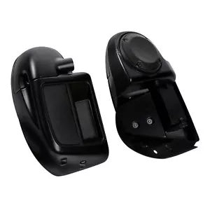 fsmotouk Lower Vented Fairings Fit For Harley Touring CVO Street Glide 2014-2023 Black