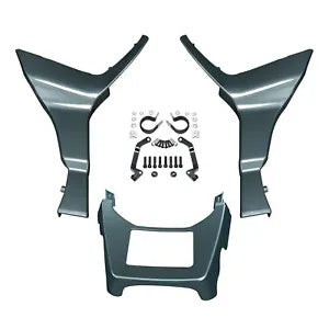 fsmotouk Fairing Extended Chin Spoiler Cover Fits For Harley Road Glide 2017-2024 Spruce