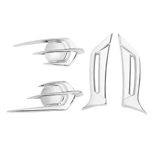 fsmotouk Fairing Intake Scoops Falcon Emblem Cover Fit For Honda Goldwing GL1800 12-17