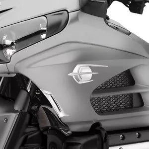 fsmotouk Fairing Intake Scoops Falcon Emblem Cover Fit For Honda Goldwing GL1800 12-17