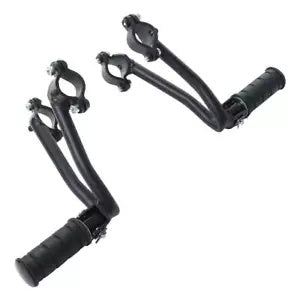 fsmotouk Rear Passenger Footpegs Mounts Kit Fit For Kawasaki Vulcan S VN650 2015-2024