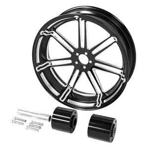 fsmotouk 18"x5.5" Rear Wheel Rim Hub Fit For Harley Touring Street Glide 2008-2023