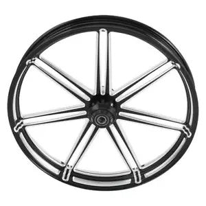 fsmotouk 26" Front Wheel Rim Single Disc Hub Fit For Harley Touring Street Glide 08-23 US