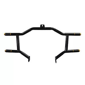 fsmotouk Front Highway Engine Guard Crash Bar Gold End Fit For Harley Touring 2009-2024