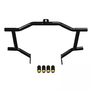 fsmotouk Front Highway Engine Guard Crash Bar Gold End Fit For Harley Touring 2009-2024