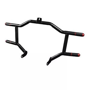 fsmotouk Front Highway Engine Guard Crash Bar Red End Fit For Harley Touring 2009-2024