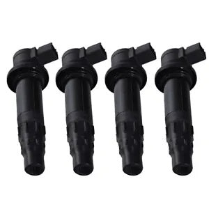 fsmotouk 4PCS Ignition Coil Fit For Kawasaki Ninja ZX6R ZX-6R ZX636 ZX600 2003-2022