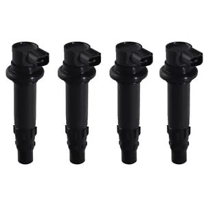 fsmotouk 4PCS Ignition Coil Fit For Kawasaki Ninja ZX6R ZX-6R ZX636 ZX600 2003-2022