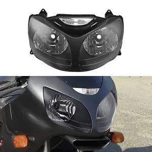 fsmotouk Front Headlight Headlamp Assembly Fit For Kawasaki Ninja ZX12R ZX-12R 2000-2001