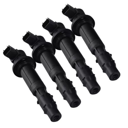 fsmotouk 4PCS Ignition Stick Coil Fit For Kawasaki Ninja ZX6R 2000-2002 ZZR600 2005-2008