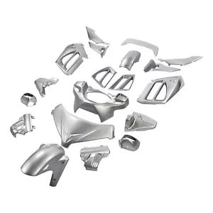 fsmotouk Fairing Bodywork Fit For Honda Goldwing GL1800 12-17 Digital Silver Metallic US