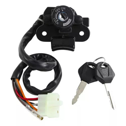 fsmotouk Ignition Switch Lock Key Fit For Kawasaki ZZR400 1993-2006 ZZR600 1993-2004 US