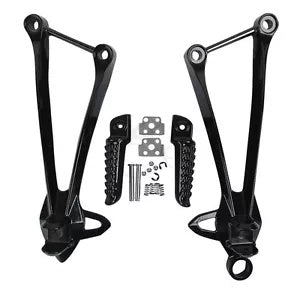 fsmotouk Rear Footrest Foot Pegs Bracket Fit For Kawasaki Ninja ZX6R 2009-2023