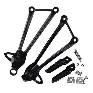 fsmotouk Rear Footrest Foot Pegs Bracket Fit For Kawasaki Ninja ZX6R 2009-2023