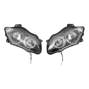 fsmotouk Front Headlight Light Lamp Assembly Fit For Yamaha YZF R1 YZFR1 2007-2008