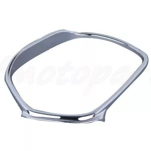 fsmotouk Chrome Mirrors Trim Decoration Fit For Honda Goldwing 1800 GL1800 2001-2017