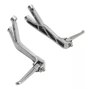 fsmotouk Passenger Footpegs Bracket Fit For Yamaha YZF R6 2017-2022 YZFR1 2015-2023