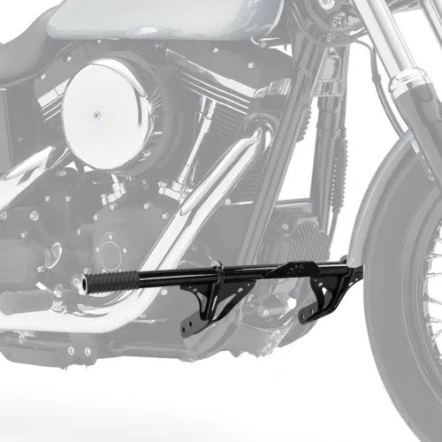 fsmotouk Black Front Crash Bar Protector Fit For Harley Dyna W/ Mid Control 2006-2017 US