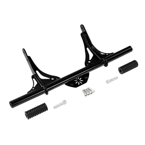 fsmotouk Black Front Crash Bar Protector Fit For Harley Dyna W/ Mid Control 2006-2017 US