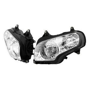 fsmotouk HeadLight HeadLamp Assembly Fit For Honda Goldwing 1800 GL1800 2001-2011