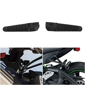 fsmotouk Rear Footrest Foot Pegs Fit For Kawasaki Ninja ZX6R ZX636 1998-2023 Z750 04-12