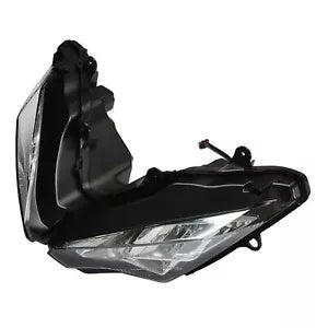 fsmotouk Front Headlight Head Lamp Assembly Fit For Kawasaki Ninja 400 2018-2024