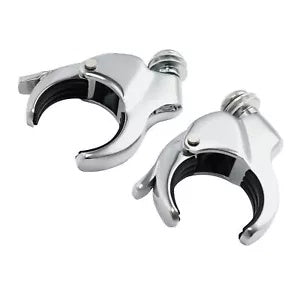 fsmotouk 49mm Detachable Windshield Clamp Fit For Harley Fat Bob Street Bob 2018-2024