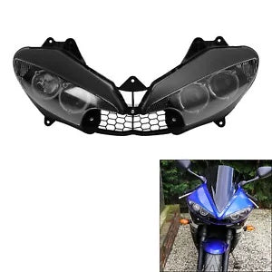 fsmotouk Front Headlight Lamp Assembly Fit For Yamaha YZFR6 YZF R6 03-05 YZF R6S 06-09