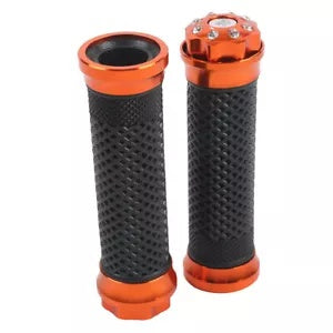 fsmotouk Motorcycle 7/8" Hand Grips Handlebar Fit For Yamaha R1 R6 Kawasaki Honda