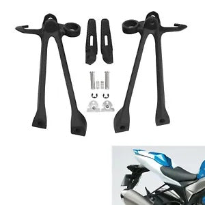 fsmotouk Rear Passenger Foot Pegs Footrest Bracket Fit For Suzuki GSXR GSX-R1000 09-16