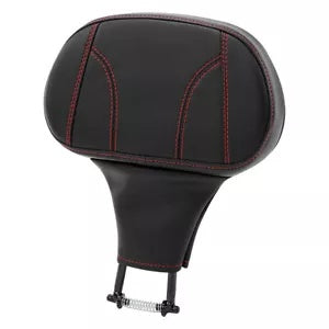 fsmotouk Black Red Rider Backrest Pad Fit For Harley Touring Road Glide Special 1988-2023