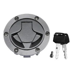 fsmotouk Fuel Gas Tank Cap Cover Lock Keys Fit For Kawasaki Ninja 300 13-17 250R 08-14