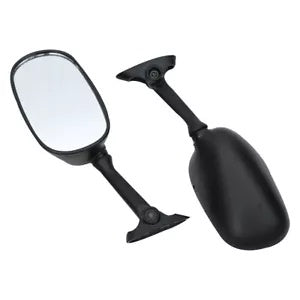 fsmotouk Black Rear View Mirror Fit For SUZUKI SV1000 SV1000S 2003-2006 GSXR1000 03-04