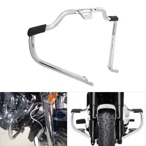 fsmotouk 1.25'' Mustache Engine Guard Highway Crash Bar Fits For Harley Softail 2018-2023