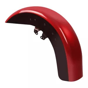 fsmotouk Front Fender Fit For Harley Touring Models 2014-2023 Wicked Red/Twisted Cherry