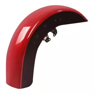 fsmotouk Front Fender Fit For Harley Touring Models 2014-2023 Wicked Red/Twisted Cherry