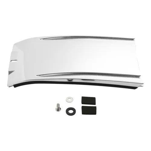 fsmotouk Chrome Lower Dash Tank Panel Cover Extension Fit For Harley Softail 2000-2017