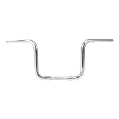 fsmotouk Chrome 12" Rise Ape Hanger Handlebar Fit For Harley Sportster Dyna Touring