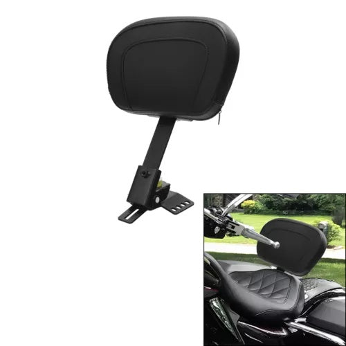 fsmotouk Plug-In Driver Rider Backrest Pad Fit For Harley Electra Road Glide 1997-2023 US