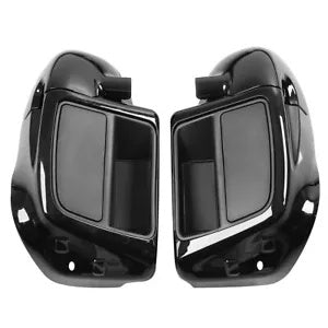 fsmotouk Lower Vented Fairings Fit For Harley Touring Street Glide 2014-2024 Vivid Black